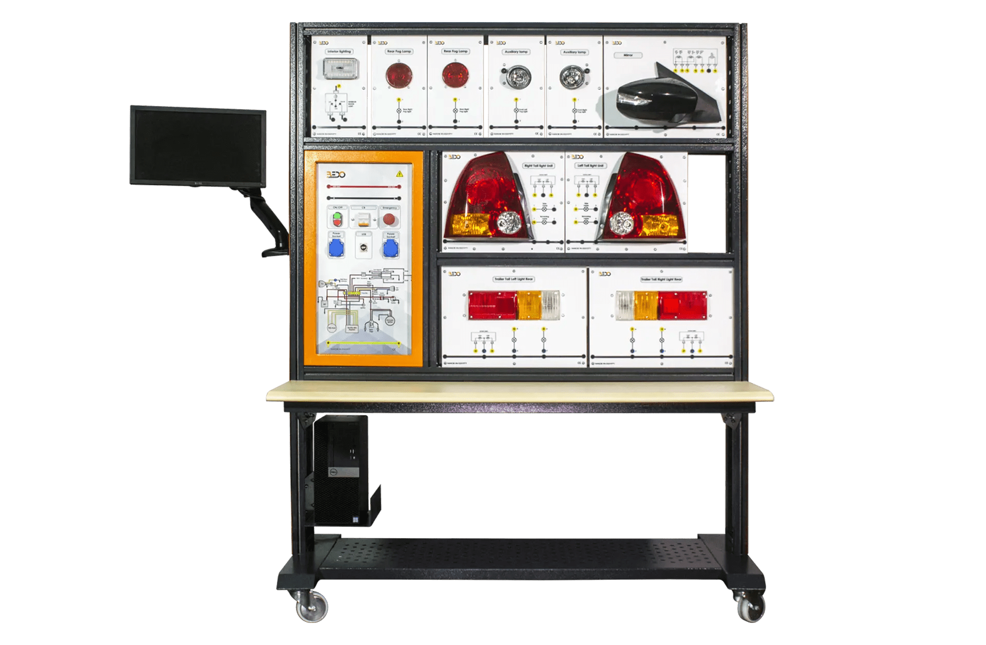 Modular Automotive Lighting Technology Training System Bedo