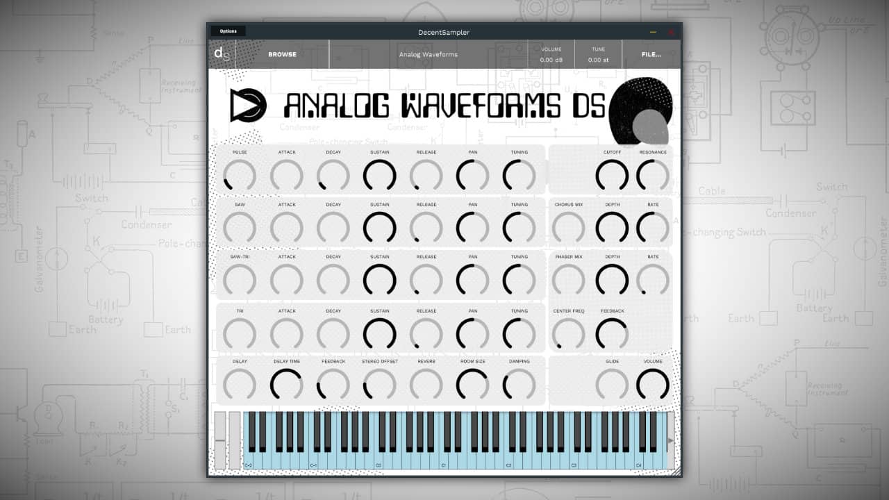 Analog Waveforms Ds Is A FREE Decent Sampler Instrument By