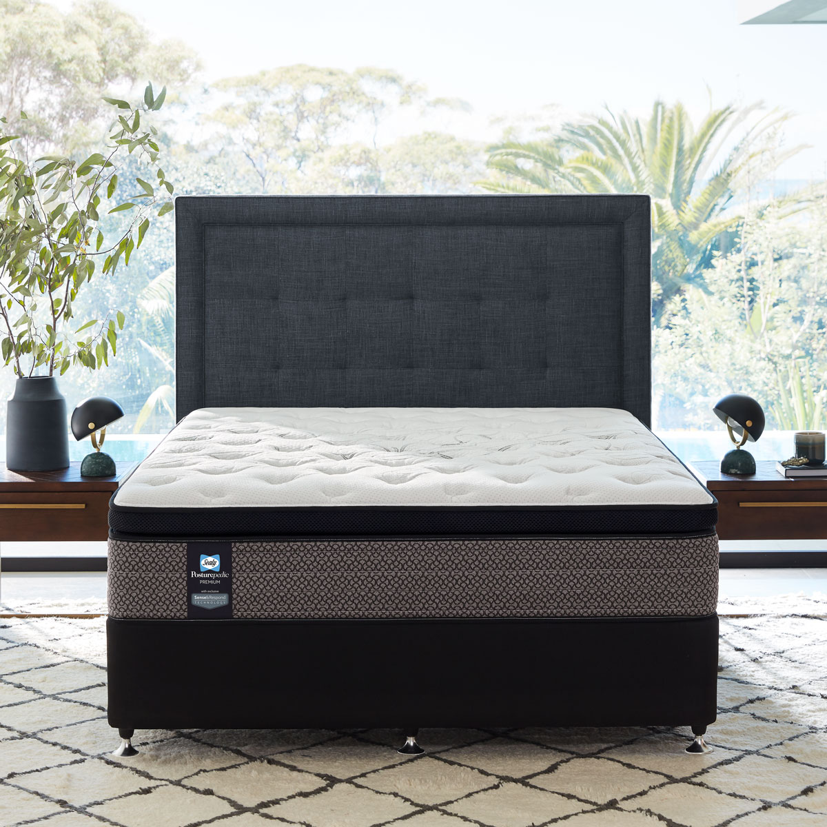 Sealy Posturepedic Symphony Premium Queen Medium Mattress Beds