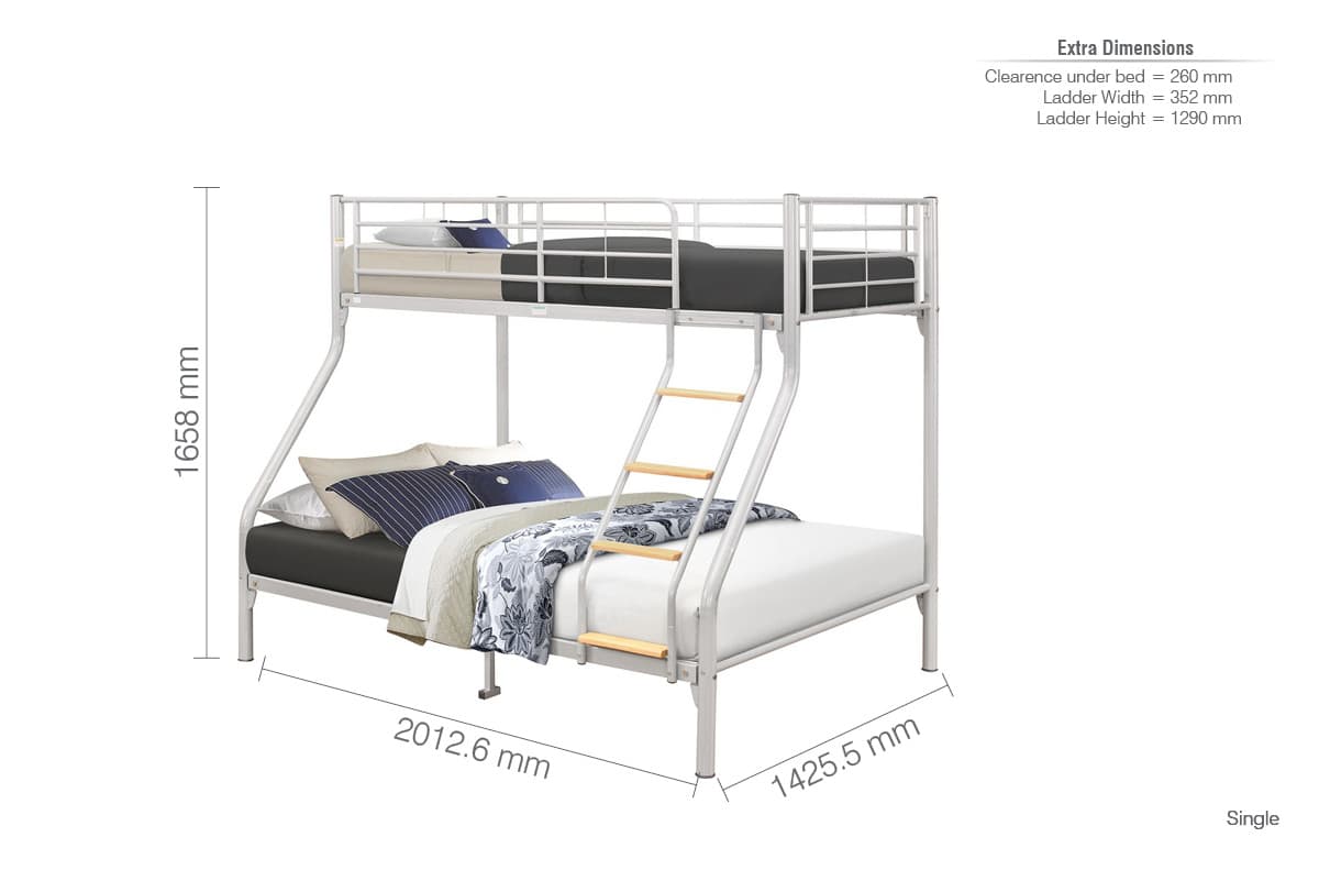 Nexus Bunk Bed Beds By Design Sowerby Bridge, Halifax Family run