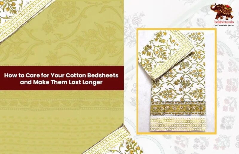 Cotton Bedsheets Care Tips How to Wash, Dry, and Store