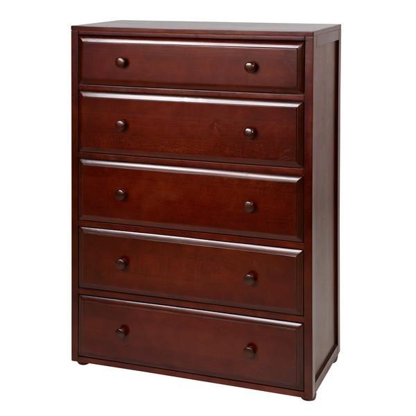 Maxtrix 5 Drawer Dresser Storage Solid Wood Kids Furniture