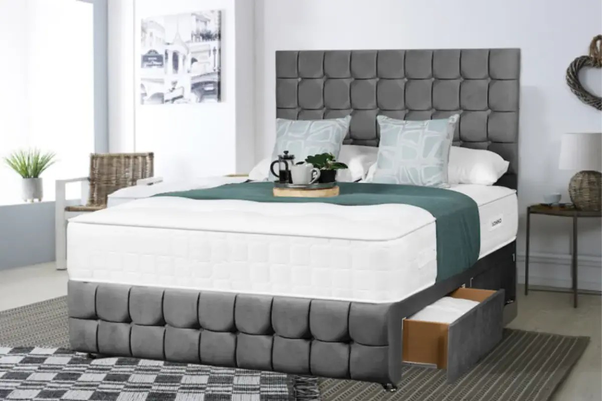 chenille Divan Bed Beds