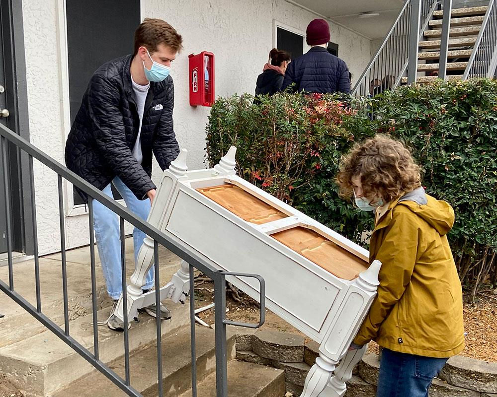 Furniture Delivery Provides Beds and Hope to Families in Financial Need