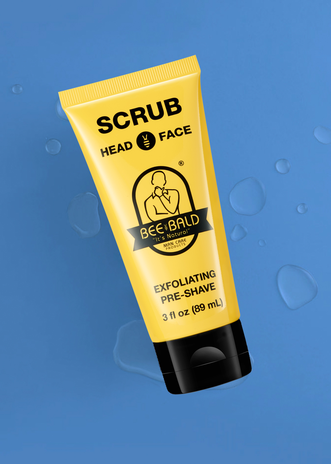 Bee Bald Scrub Exfoliating PreShave (3 fl. oz.) Bee Bald UK