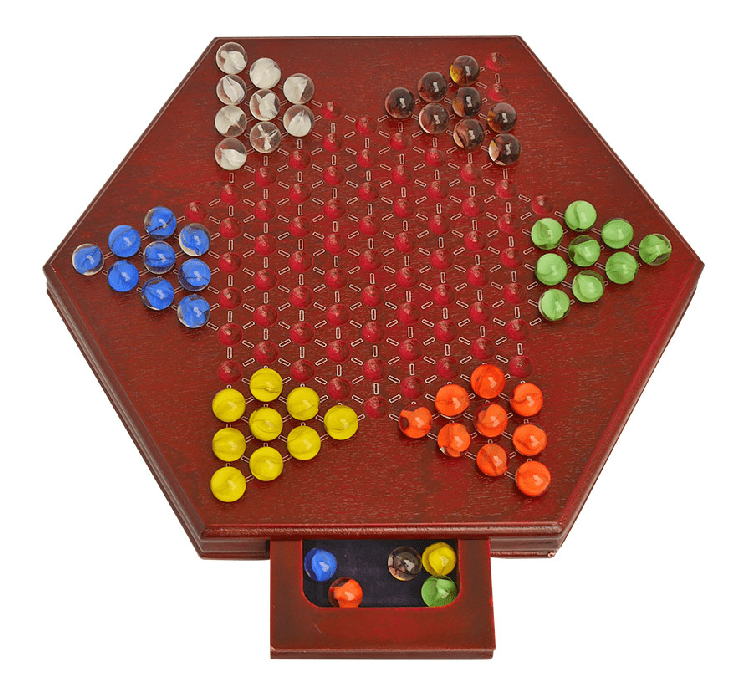Wooden Chinese Checkers wooden board game