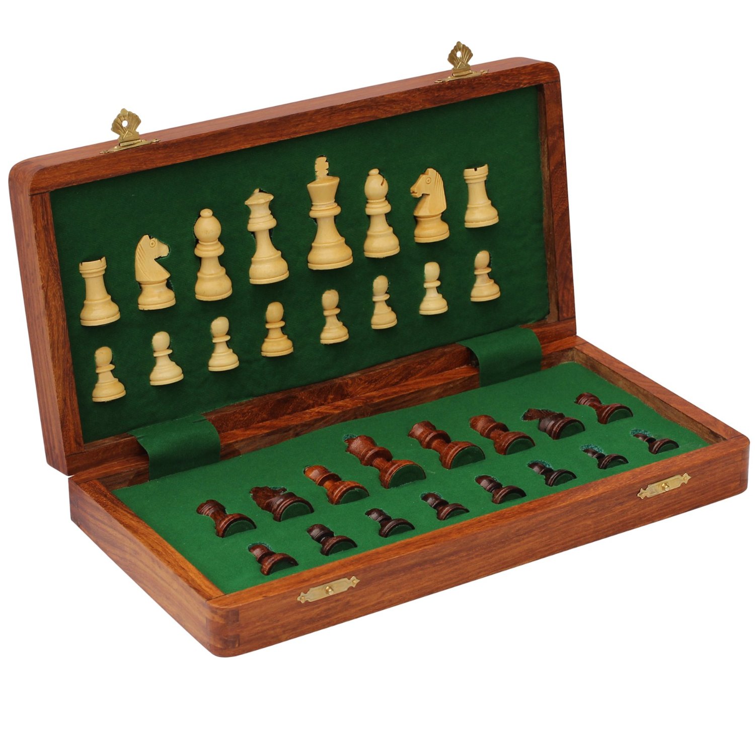 wooden Folding chess set wooden chess game set