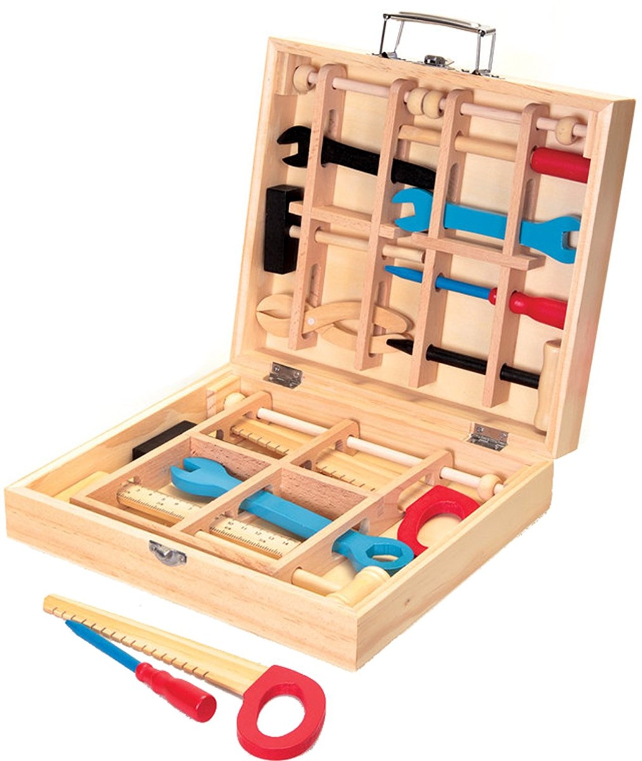 Wooden Tool Box Toy Baby Education workbench toy
