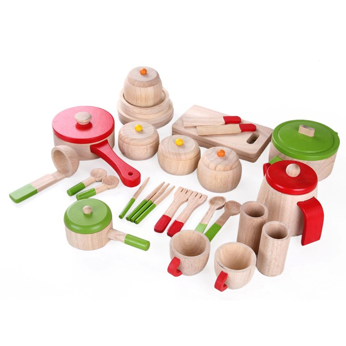 Wooden Cooking Set wooden child pretend toy