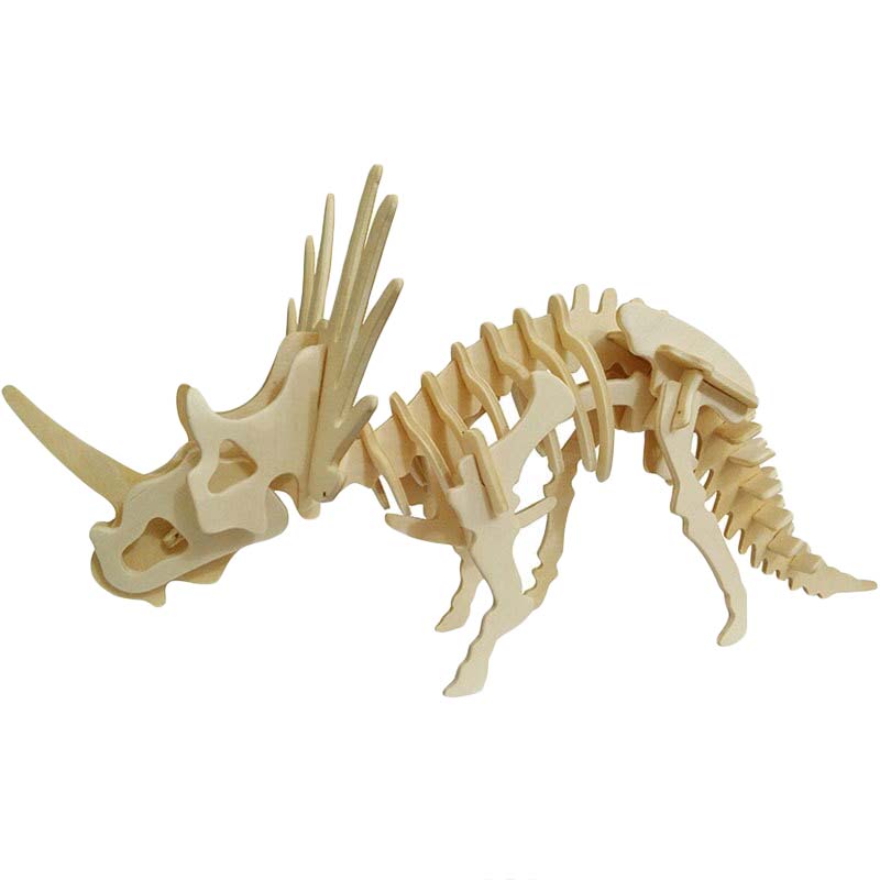 3D Dinosaur Puzzle Wooden Game, Wooden puzzle, Outdoor Game, Children