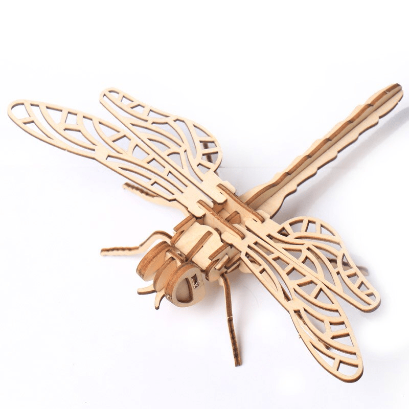 3D Insect Puzzle Wooden Game, Wooden puzzle, Outdoor Game, Children