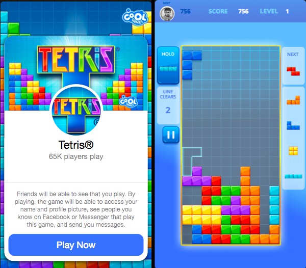 Tetris is Now Available on Facebook Messenger Here is How You Can Play