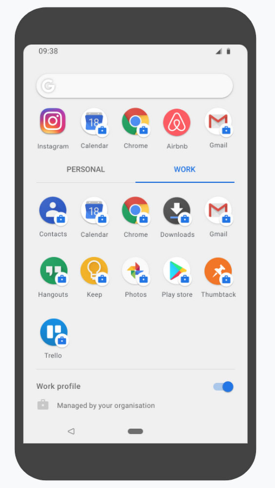 Android P Will Bring Seamless MultiTasking Between Work and Personal