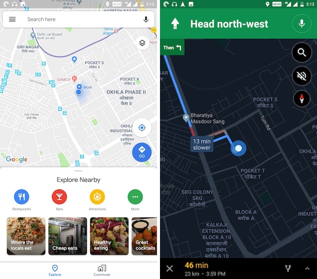 Google Maps Dark Mode Web How to Use Dark Mode on Google Maps on Android and iPhone Beebom