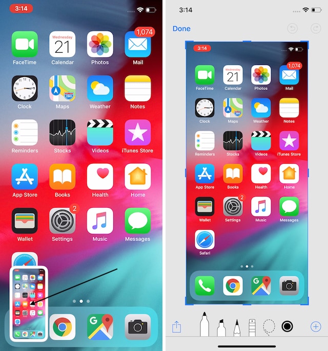 How to Take a Screenshot on iPhone (Guide) Beebom