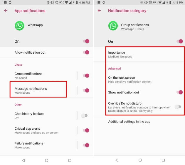 How to Customize Whatsapp Notification (Guide) Beebom How to Customize Whatsapp Notification (Guide) Beebom