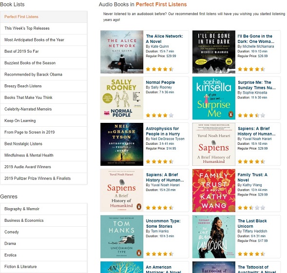 15 Best Audible Alternatives You Should Try In 2020 yorketech