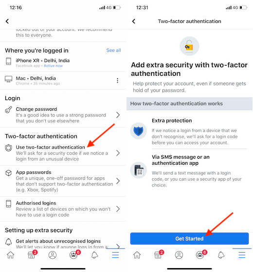 How to Enable TwoFactor Authentication on Facebook, Instagram, and