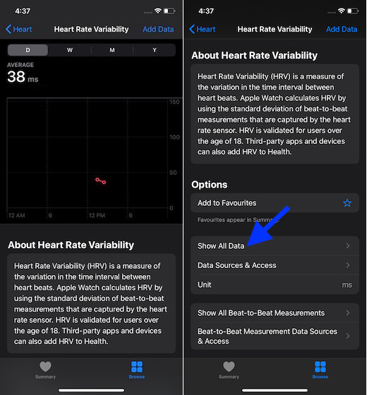 How to Monitor Heart Rate Variability Using Apple Watch Beebom