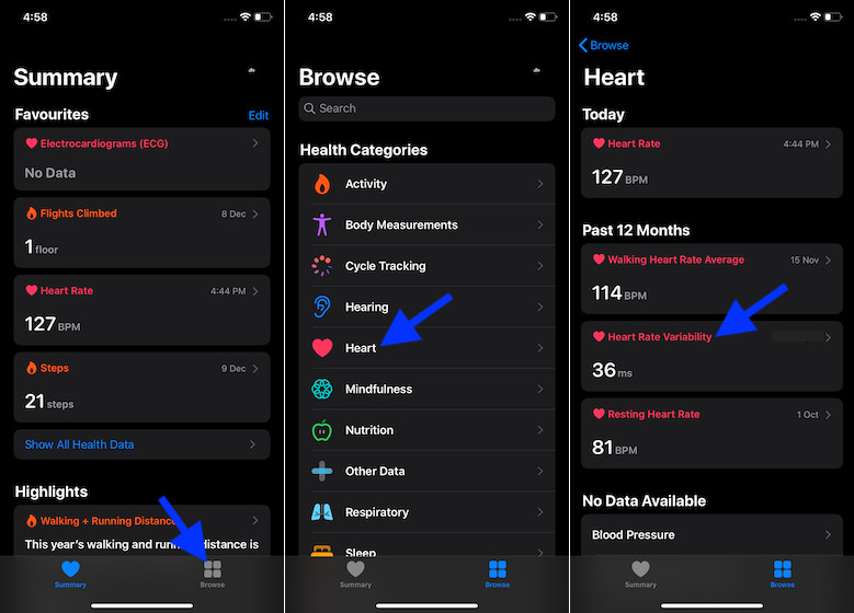 How to Monitor Heart Rate Variability Using Apple Watch Beebom