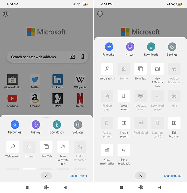 Microsoft Edge Beta on Android Gets Revamped 'Control Center' Beebom