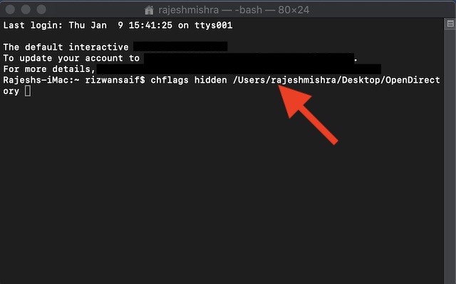 How to Hide or Unhide Files and Folders Using Terminal on Mac | Beebom