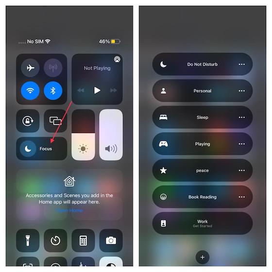 How to Create and Use Custom Home Screen in Focus on iOS 15