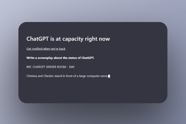 ChatGPT Down? How to Fix ChatGPT Not Working (9 Ways) Beebom