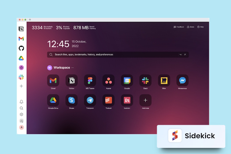Sidekick Browser: This Productivity Browser Made Me Give Up Google
