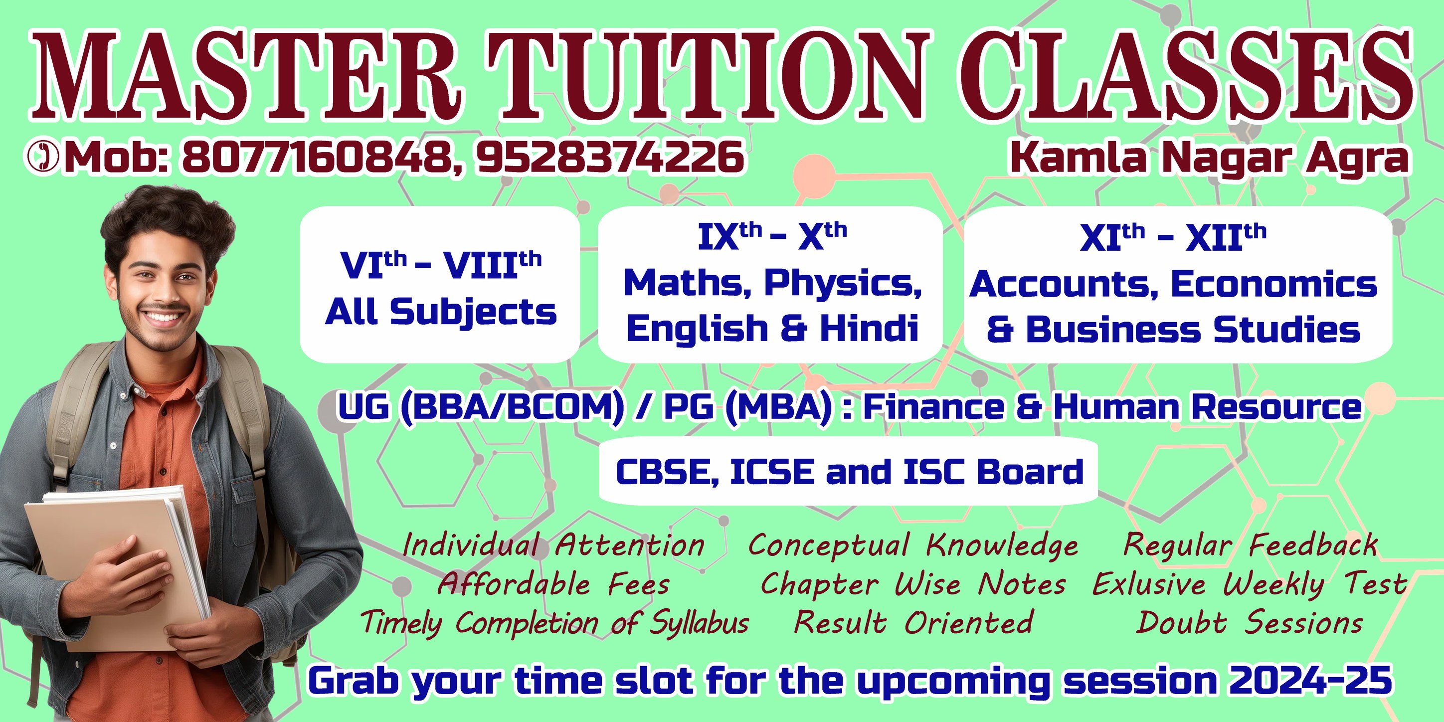 Master Tuition ClassesTuition Classes For Session 20242025 in Online