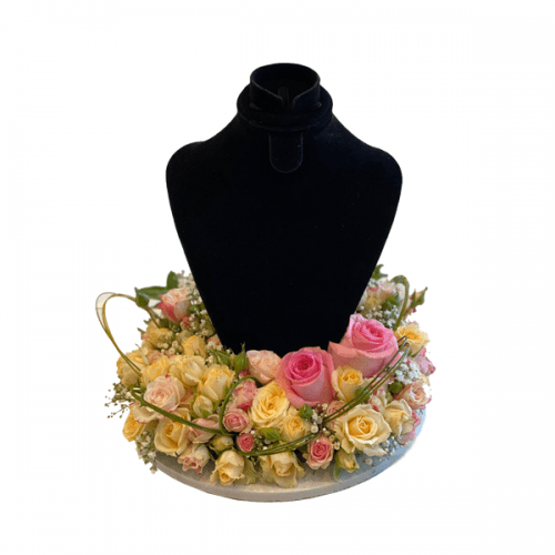 Flowers Necklace Stand