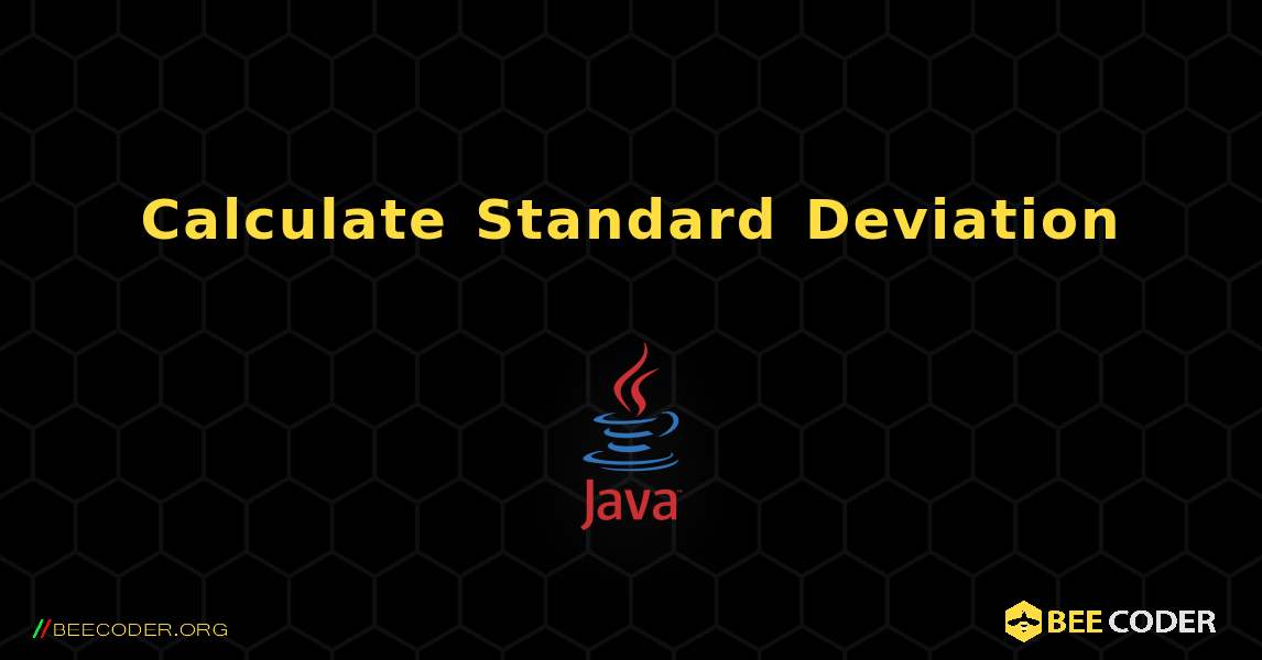 Calculate Standard Deviation, Java 🐝 / Coder