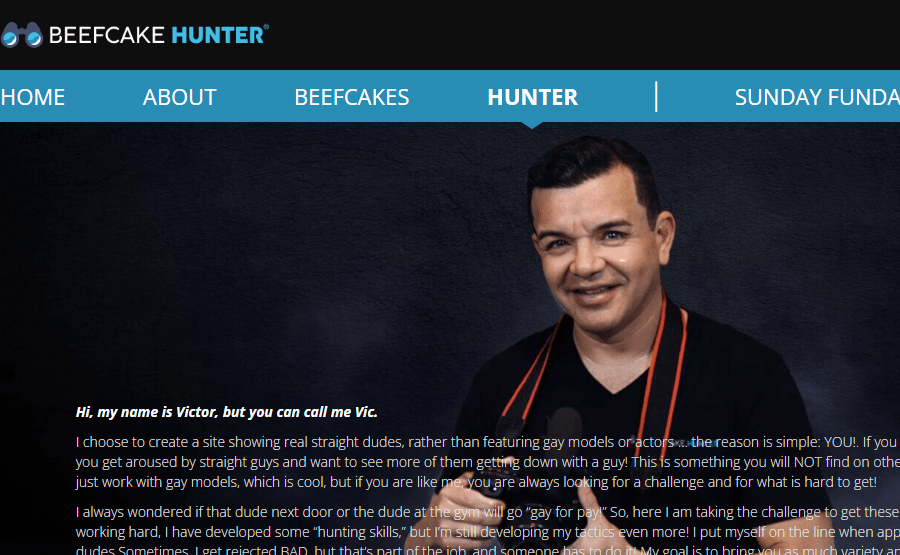 Beefcake Hunter - Exclusive Muscle Stud & Gay Porn Videos