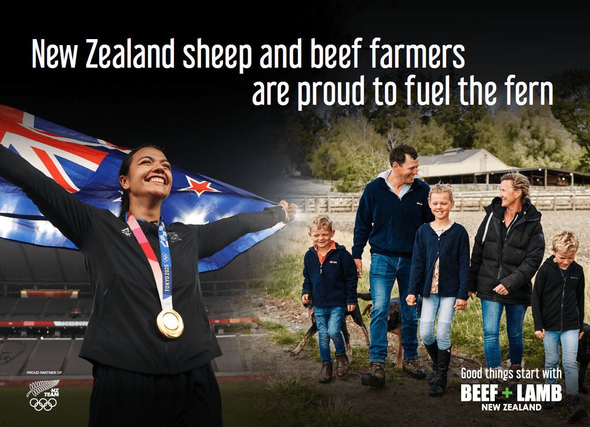 NZ beef and lamb fuel the fern for Paris 2024 Beef + Lamb New Zealand