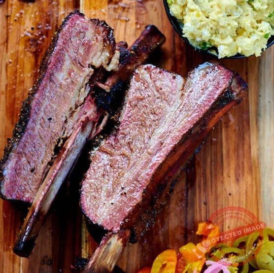 Super Tender Sous Vide Beef Ribs Recipe with BBQ Sauce