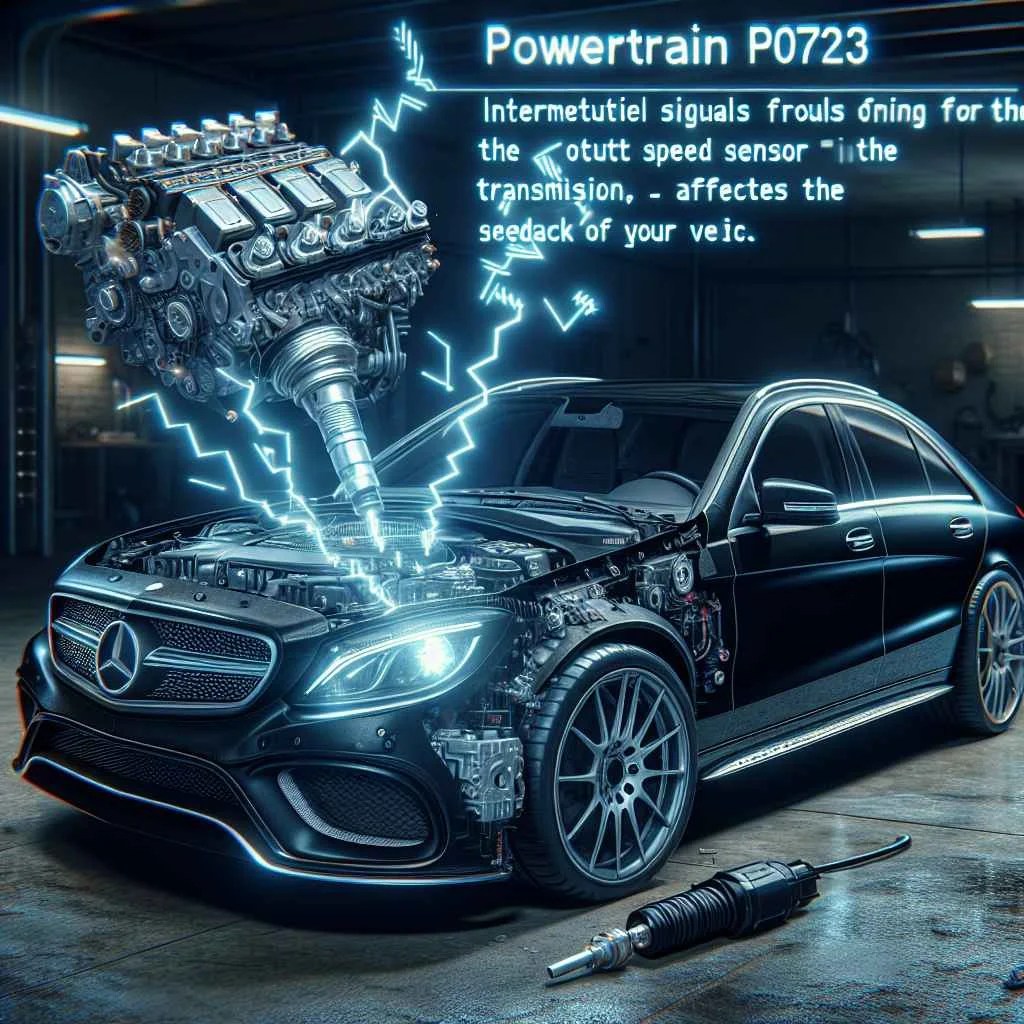 P0723 Mercedes: Output Speed Sensor Intermittent in automatic