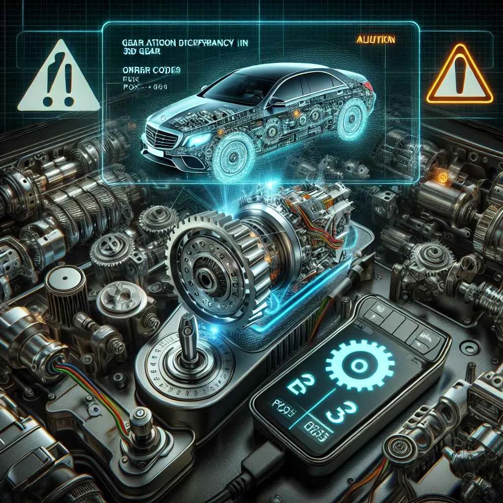 P0733 Mercedes: Incorrect 3rd Gear Ratio in automatic transmission
