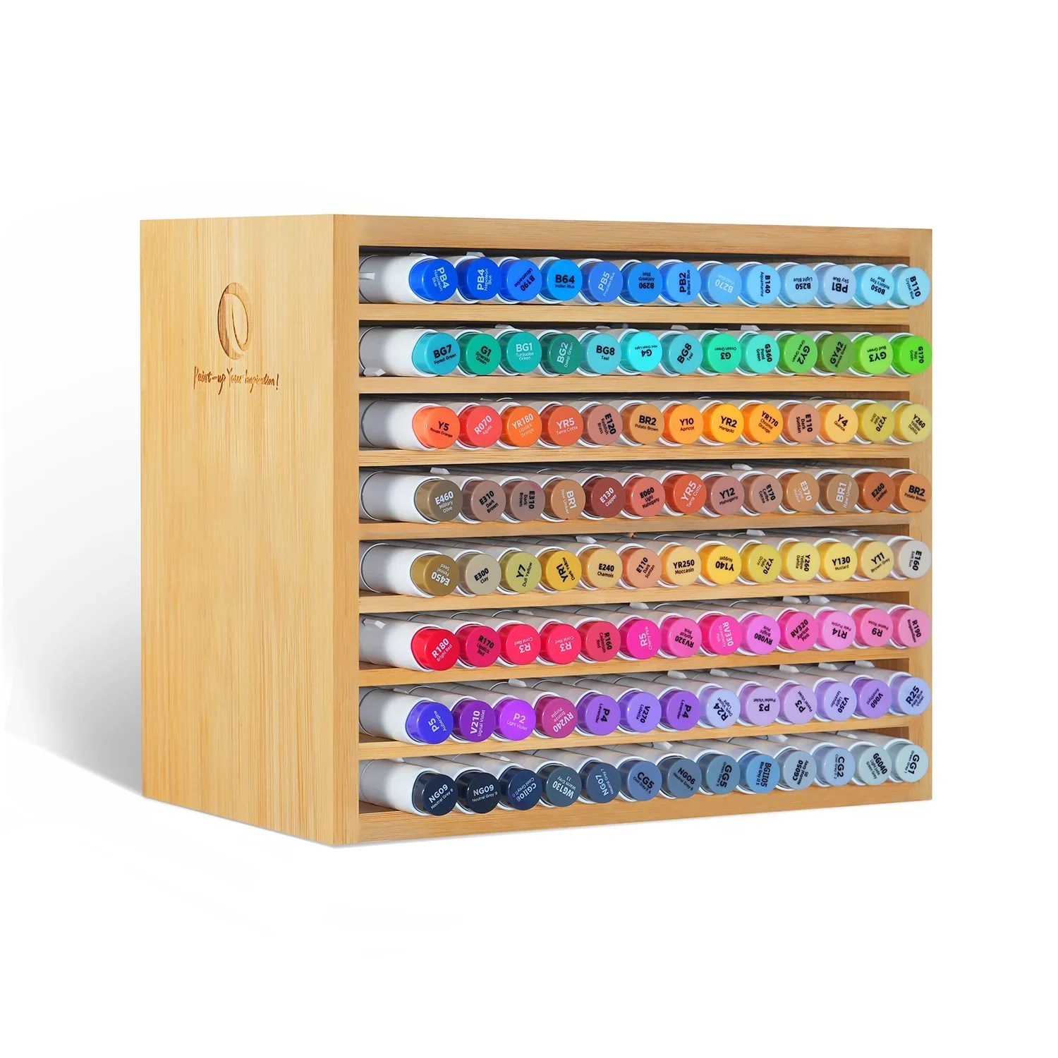 Ohuhu Bamboo Marker Organizer Y308050003 & Y308050004