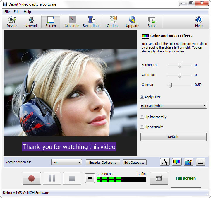 Download NCH Debut Video Capture Software Pro v5.11 SeuPirate Torrent