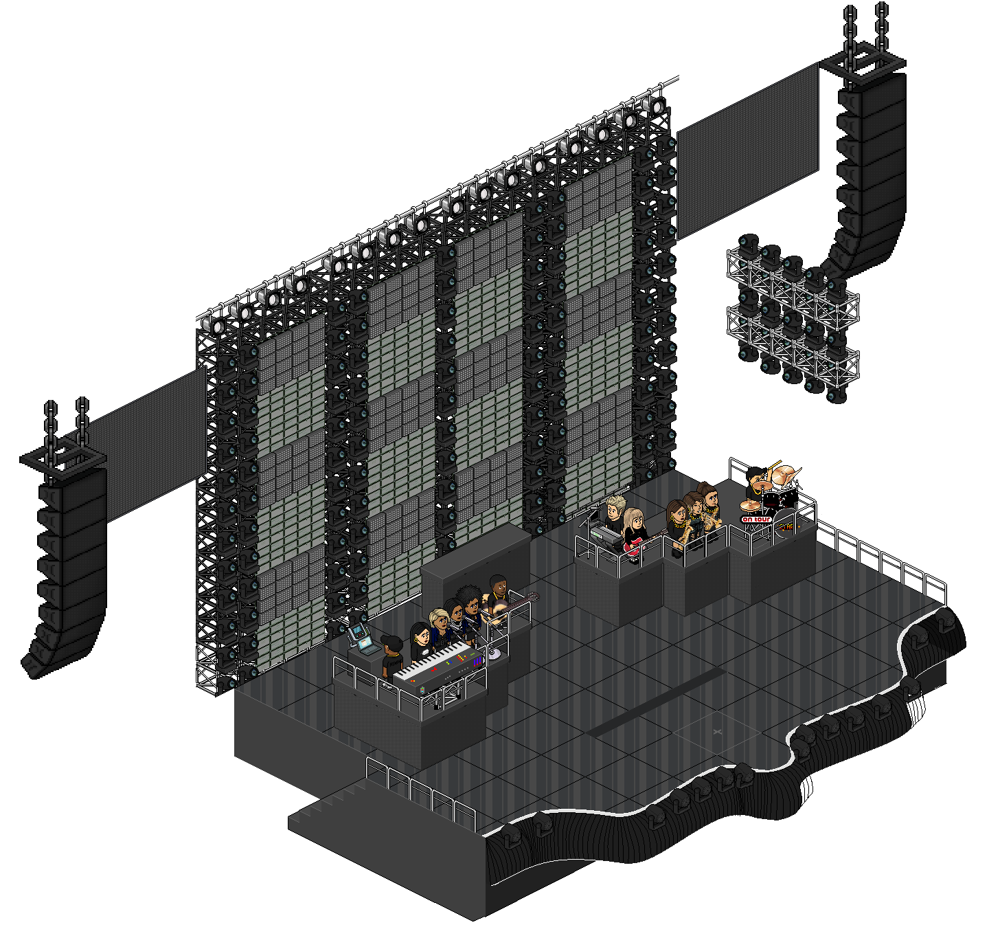 palco pronto (PNG) BeeIMG