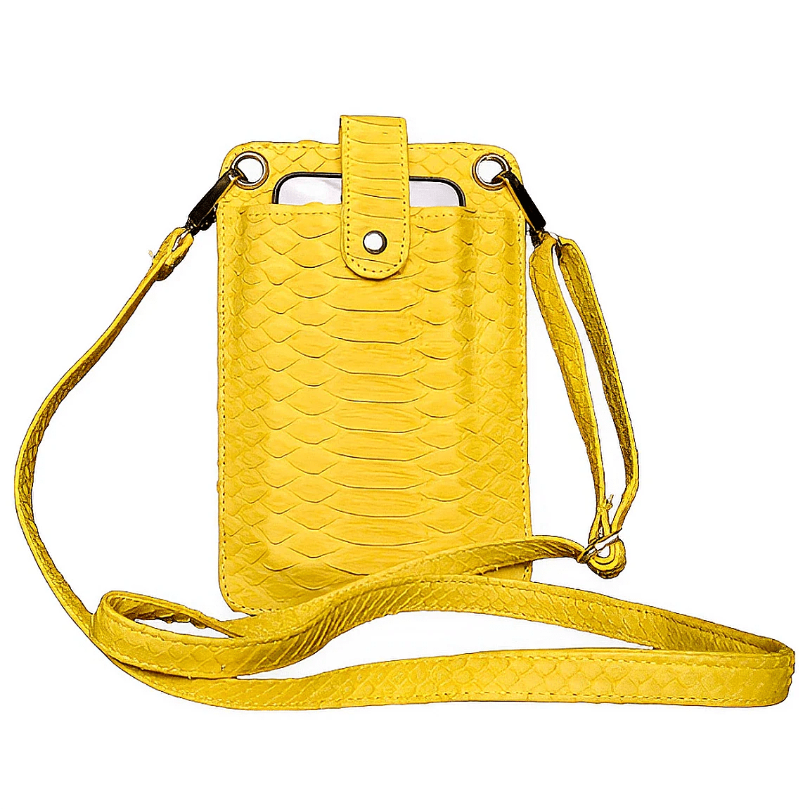 Yellow Cell Phone Bag Bee In Style