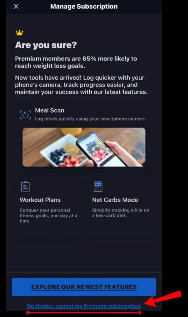 How to Cancel MyFitnessPal Subscription/Membership?
