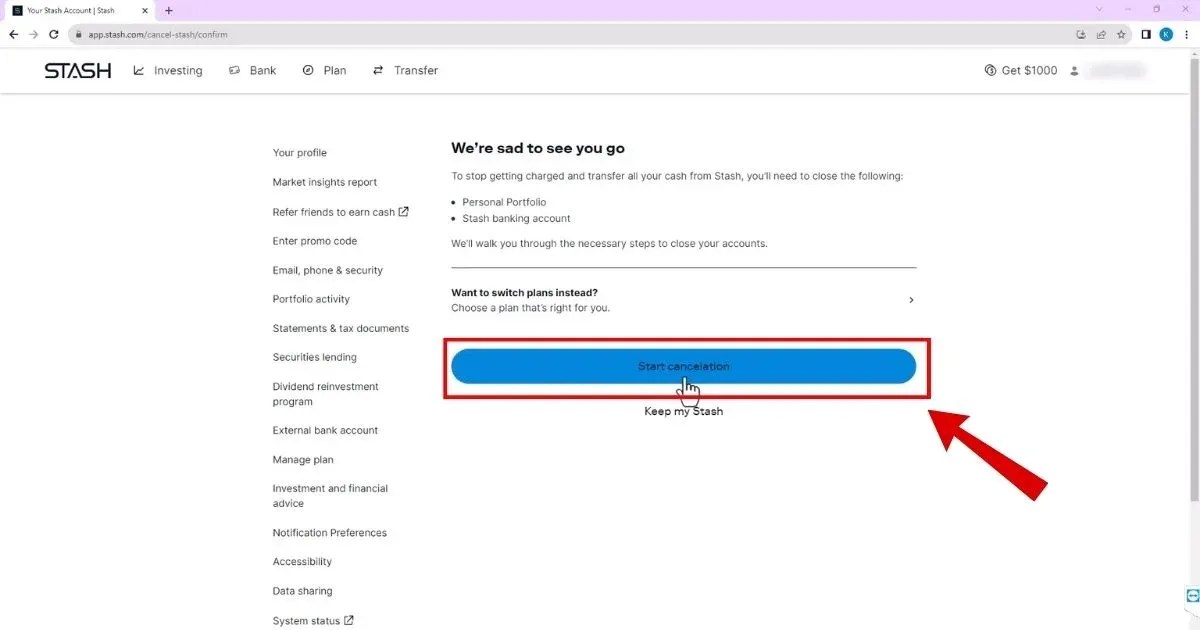 How to Cancel Stash Subscription/Membership?