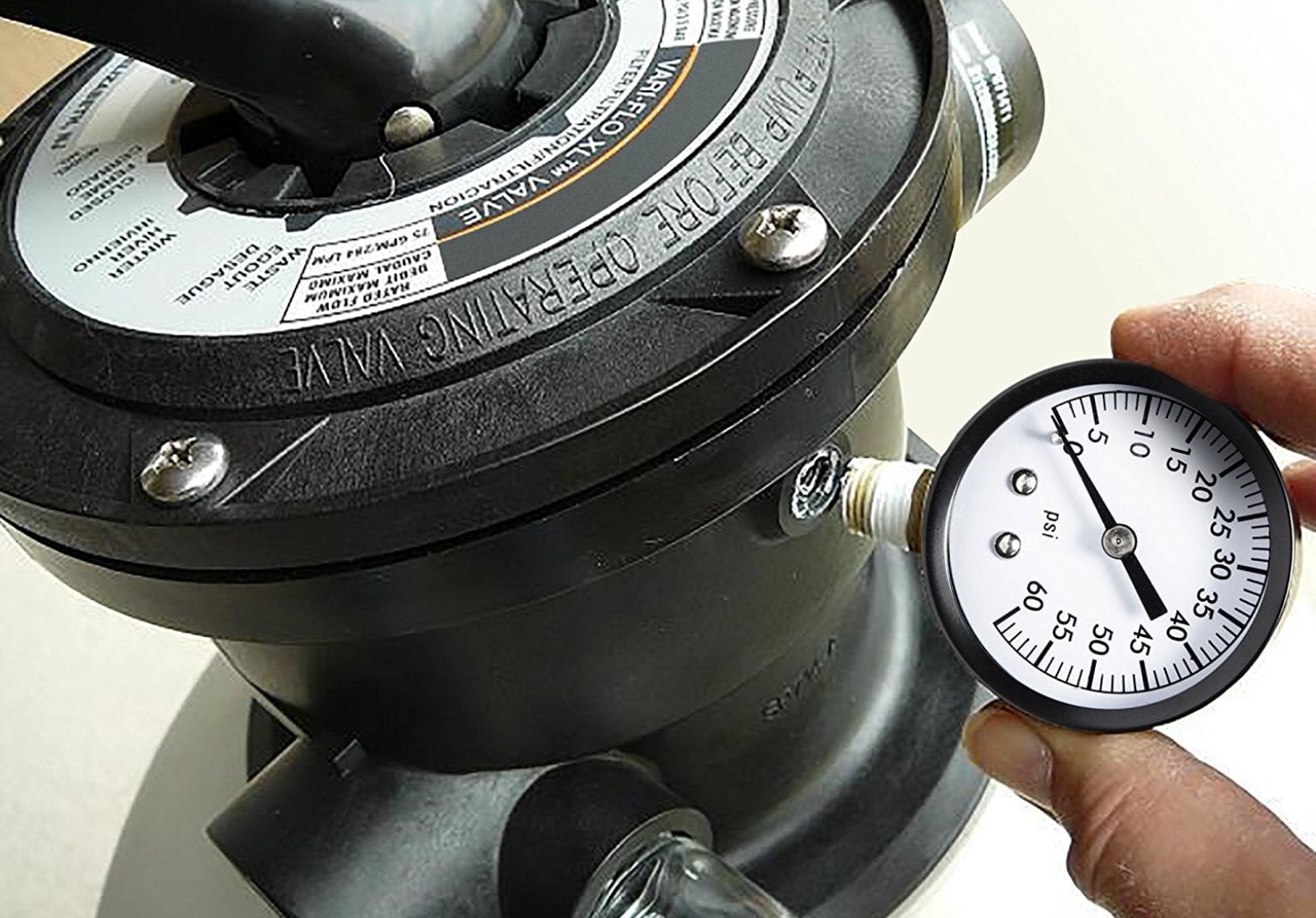 Beemer Pools Pressure Gauges