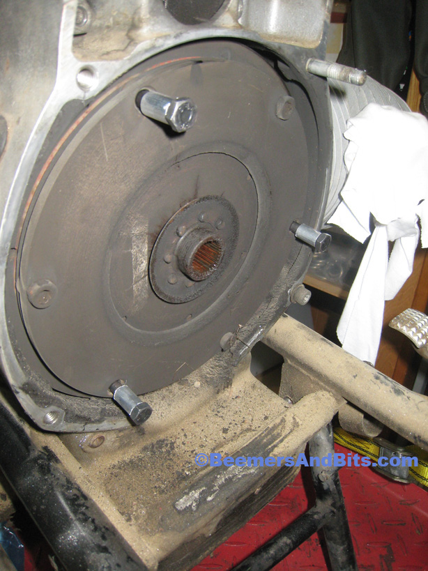 BMW Airhead Clutch and Flywheel Removal on the Cheap Beemers and Bits