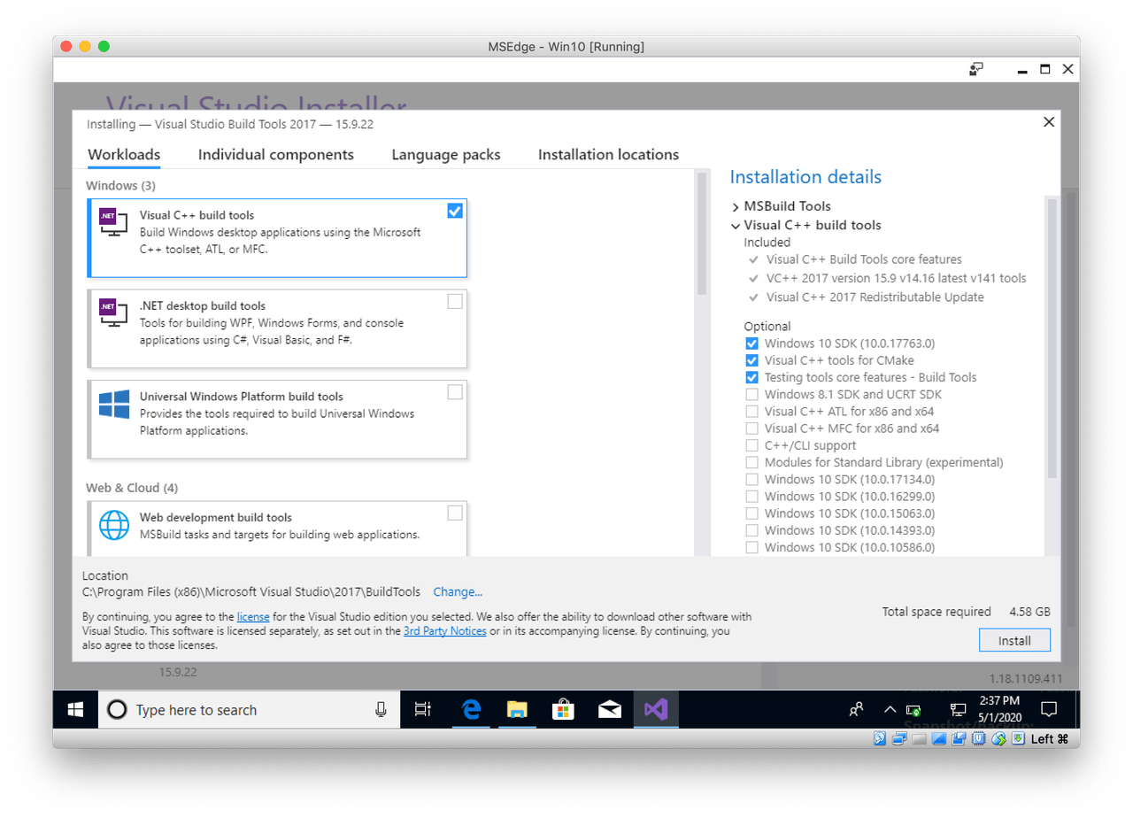 How to setup a Windows VM to build conda packages TchutTchut Blog