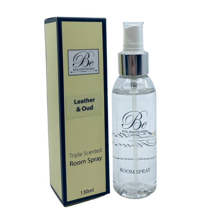Leather & Oud Triple Scented Room Spray 100ml Be Enlightened