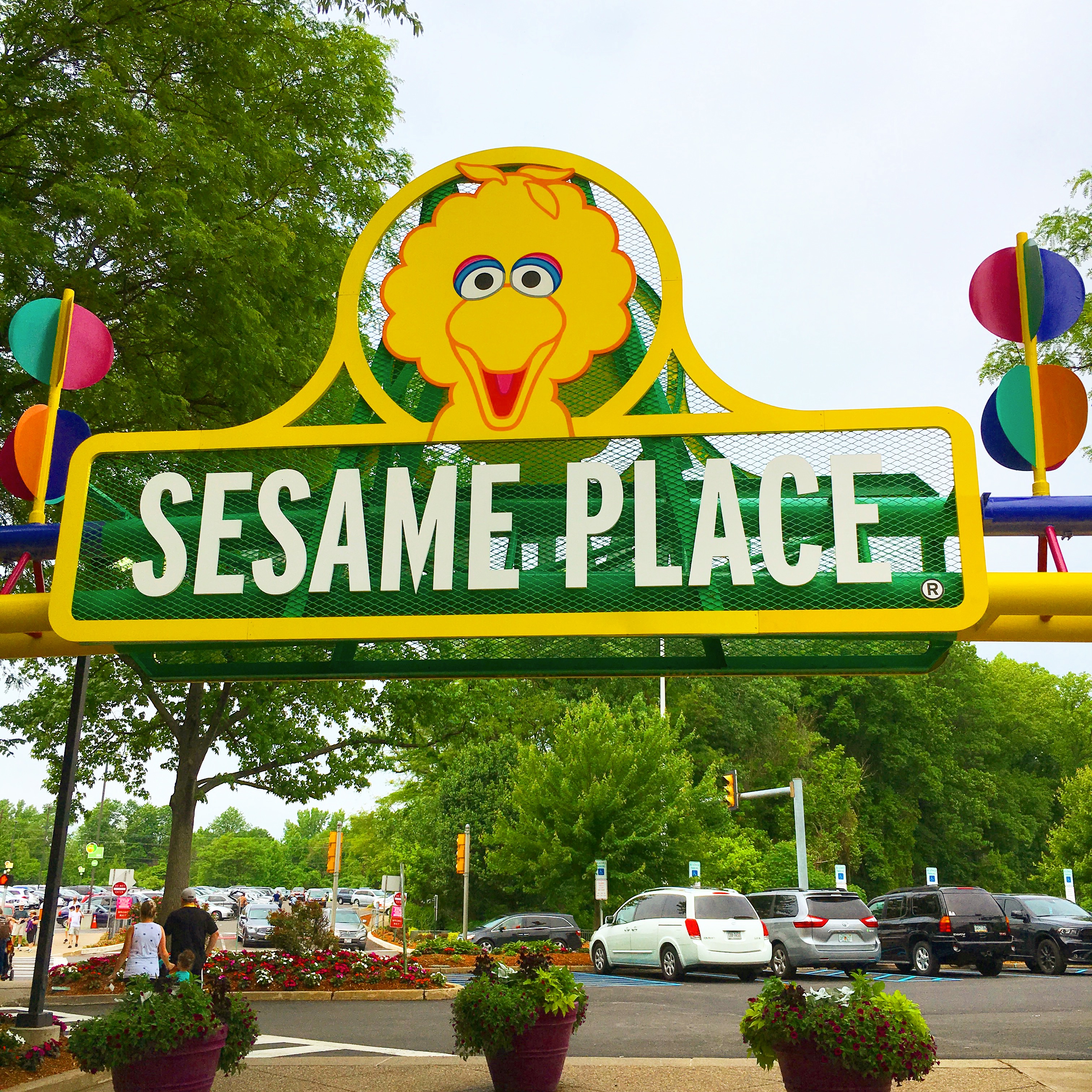 Sesame Place Sign Been There Done That with Kids