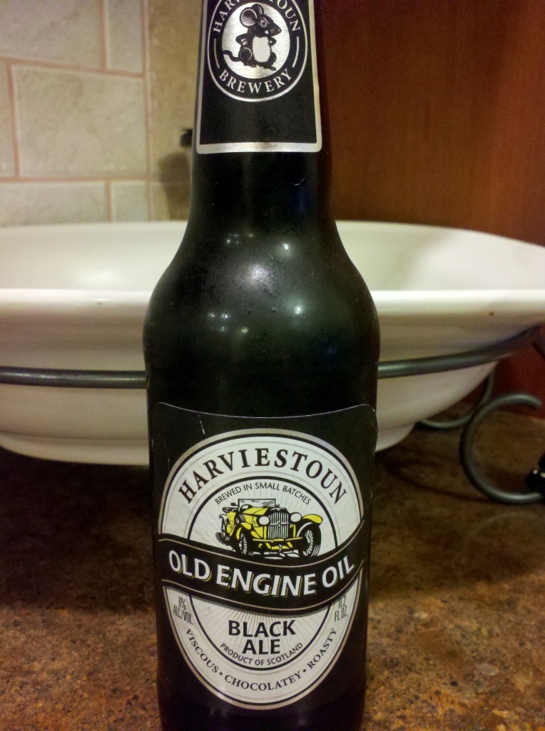 Harviestoun Old Engine Oil | beerbrosblog