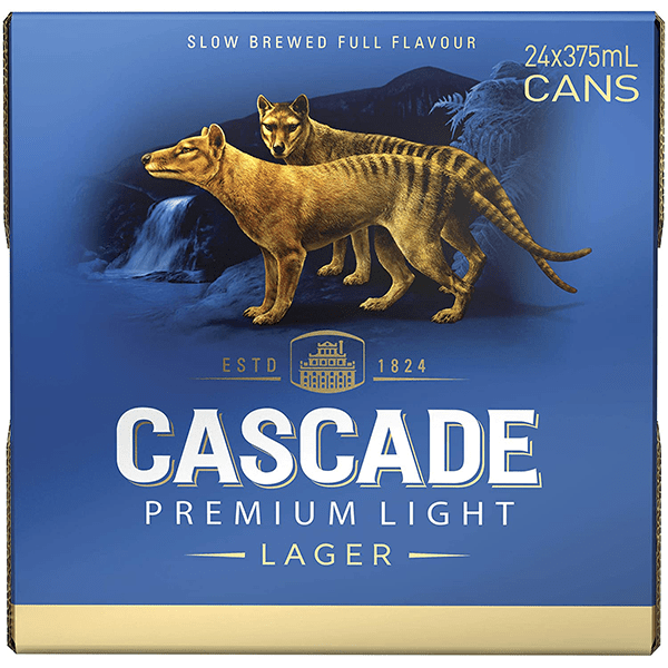 Cascade Premium Light Beer Case Beer Fest